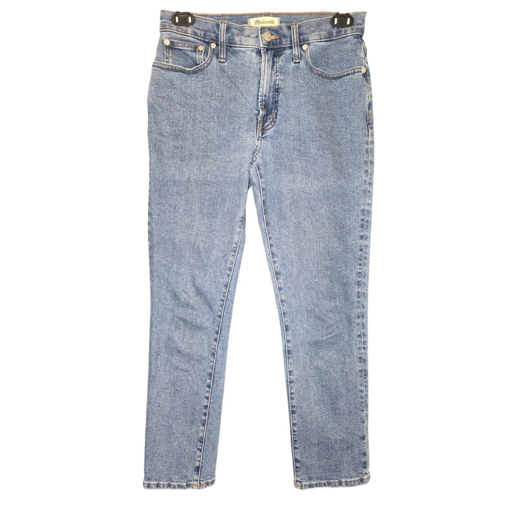 Madewell The Mid-Rise Perfect Vintage Jean Medium Wash Denim Womens Size 27